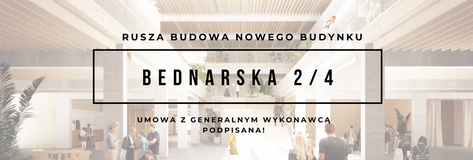 Początek budowy nowego budynku naszego Wydziału